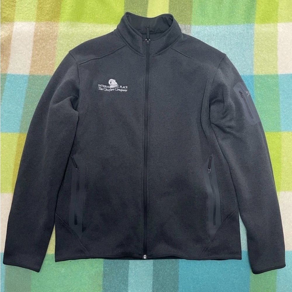 Arc'teryx Jacket Grey Covert Cardigan Full Zip Fleece Outdoor Men’s